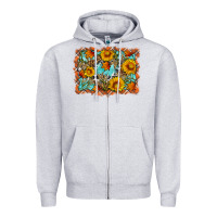 Heather Grey Fall Zipper Hoodie - Artiststas
