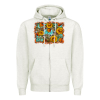 Oatmeal Heather Fall Zipper Hoodie - Artiststas