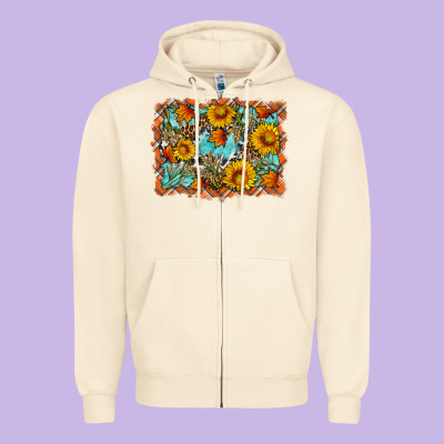 Fall Zipper Hoodie Designed By Artiststas