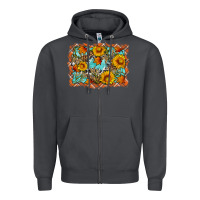 Smoke Fall Zipper Hoodie - Artiststas