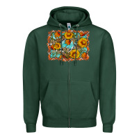 Sports Green Fall Zipper Hoodie - Artiststas