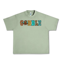 Oil Green gobble thanksgiving turkey Urban Heavy Tee - RanaPortraitStore