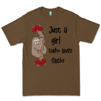 Cacao just a girl who loves sloths Premium Tee - Bettercallsaul
