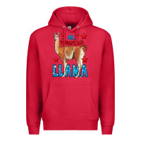 Cardinal All American Lama Premium Hoodie - LillyAllenDesigns