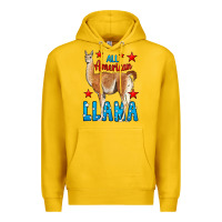 Lemon All American Lama Premium Hoodie - LillyAllenDesigns