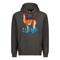 Smoke All American Lama Premium Hoodie - LillyAllenDesigns