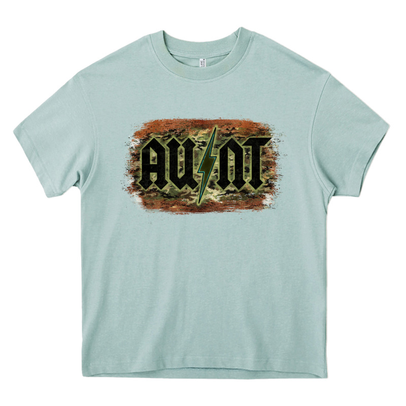 Aunt Camouflage Heavy Core Tee by Bettercallsaul | Teevron