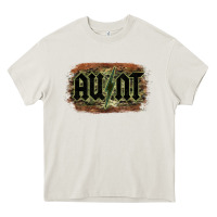Cream Aunt Camouflage Heavy Core Tee - Bettercallsaul