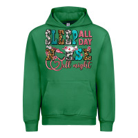 Emerald sleep all day nurse all night Urban Hoodie - AdoDesignShop
