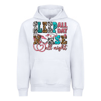 White sleep all day nurse all night Urban Hoodie - AdoDesignShop