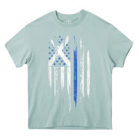 Arona Scottish American Flag Combo Scotland USA Saltire Gift Heavy Core Tee - trangStudio