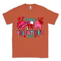 Copper Happy Valentine's Day with teeth Valentine's Day Classic Tee - HowdyJamesFarm