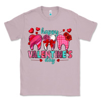 Lilac Happy Valentine's Day with teeth Valentine's Day Classic Tee - HowdyJamesFarm