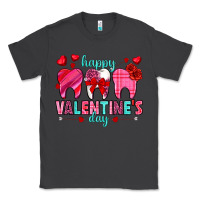 Smoke Happy Valentine's Day with teeth Valentine's Day Classic Tee - HowdyJamesFarm