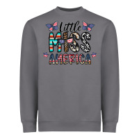 Storm little miss america Heavyweight Sweatshirt - CowhideDigitalArt