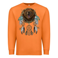 Carrot bear  native dreamcatcher Premium Sweatshirt - BarkalooDesign