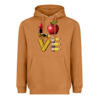 Meerkat love teacher Heavyweight Hoodie - BarkalooDesign