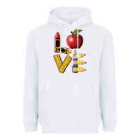 White love teacher Heavyweight Hoodie - BarkalooDesign