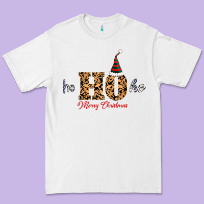 Ho Ho Ho Merry Christmas Premium Tee Designed By Bettercallsaul