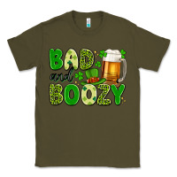 Army Green bad and boozy Classic Tee - Artiststas