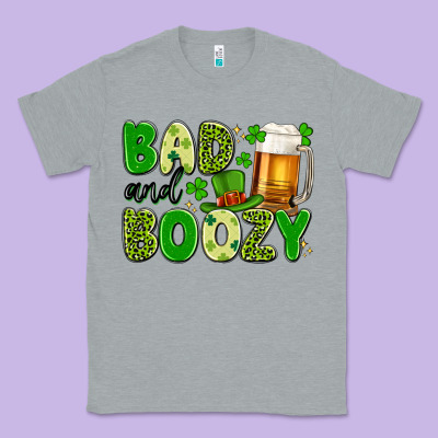 Bad And Boozy Classic Tee Designed By Artiststas