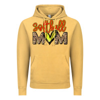 Vintage Mustard Softball mom mother's day Vintage Hoodie - HowdyJamesFarm