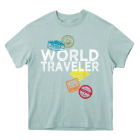 Arona world traveler passport stamp gift shirt for men and women t shirt Heavy Core Tee - trangStudio