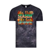 Cloud Black tis the season to be grateful Vintage Tee - CowGirlArtShop