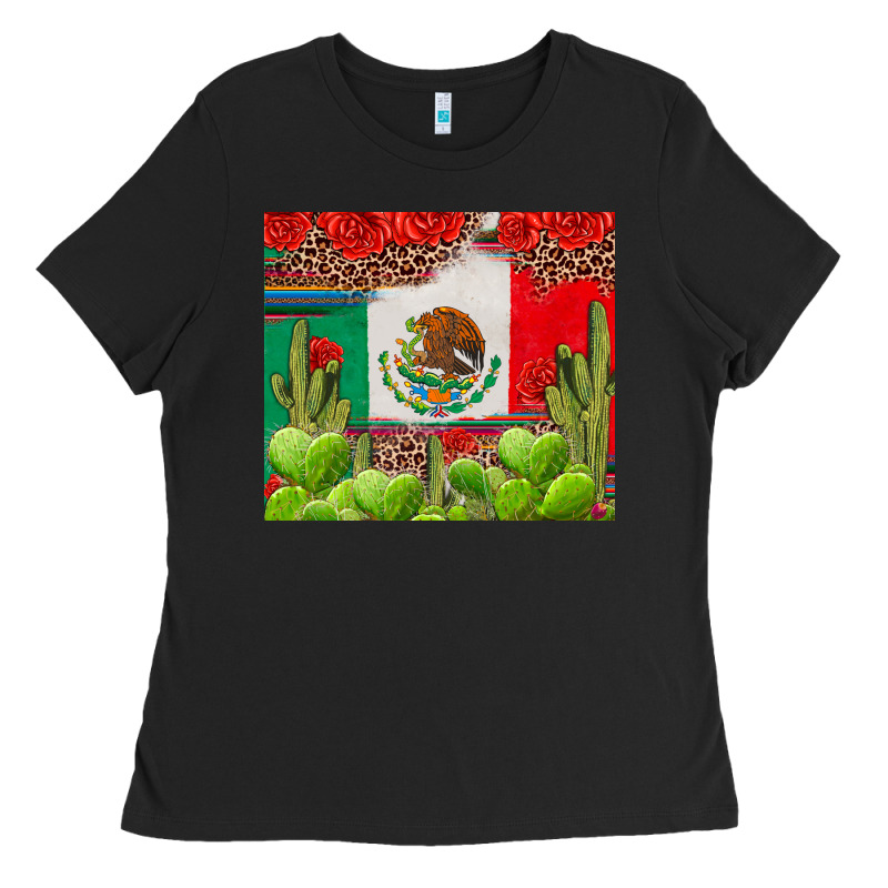 Mexican Flag Ladies Tee by texasbilliewilder | Teevron