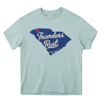 Arona travelers rest south carolina sc map Heavy Core Tee - trangStudio