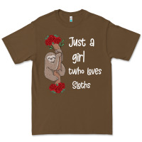 Cacao just a girl who loves sloths Premium Tee - Bettercallsaul