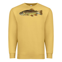 Antique Gold arizona apache trout fish Premium Sweatshirt - BarkalooDesign