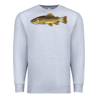 Heather Grey arizona apache trout fish Premium Sweatshirt - BarkalooDesign