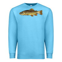 Ocean Blue arizona apache trout fish Premium Sweatshirt - BarkalooDesign