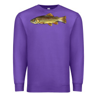 Purple arizona apache trout fish Premium Sweatshirt - BarkalooDesign
