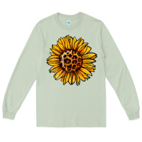 Matcha sunflower leopard Long Sleeve Tee - Jasminsmagicworld