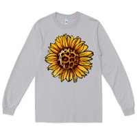 Moon Dust sunflower leopard Long Sleeve Tee - Jasminsmagicworld