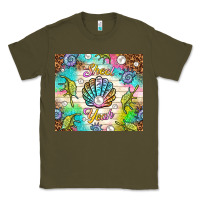 Army Green Shell yeah Classic Tee - TumblerDesignByShophia
