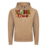 Vintage Coffee Nana Claus Christmas Lights And Gifts mother's day Vintage Hoodie - HowdyJamesFarm