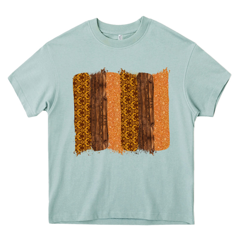 Western Wood Glitter Vintage Pattern Heavy Core Tee by Bettercallsaul | Teevron