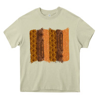 Mossy Western Wood Glitter Vintage Pattern Heavy Core Tee - Bettercallsaul
