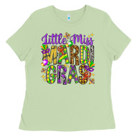 Matcha Little miss Mardi Gras Ladies Tee - NancyCooperArtShop