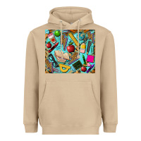 Mushroom teacher tumbler Heavyweight Hoodie - BarkalooDesign