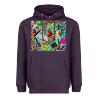 Plum teacher tumbler Heavyweight Hoodie - BarkalooDesign