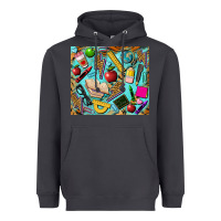 Smoke teacher tumbler Heavyweight Hoodie - BarkalooDesign