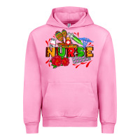 Fuchsia Pink mexican nurse Urban Hoodie - AdoDesignShop