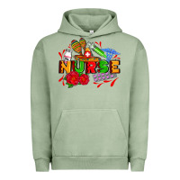 Pigment Oil Green mexican nurse Urban Hoodie - AdoDesignShop