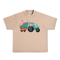 Burro christmas tree tractor Urban Heavy Tee - CowGirlArtShop