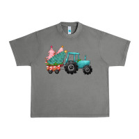 Tornado christmas tree tractor Urban Heavy Tee - CowGirlArtShop