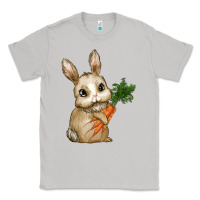 Moon Dust Happy Easter With Bunny And Carrot Classic Tee - RanaPortraitStore